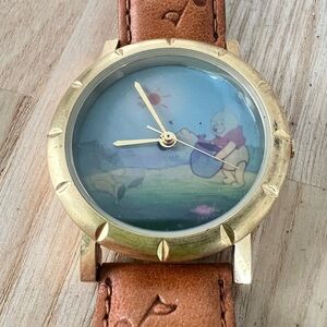 1990’s Musical Timex Hologram Disney Winnie-the-Pooh Watch NEW BATTERY